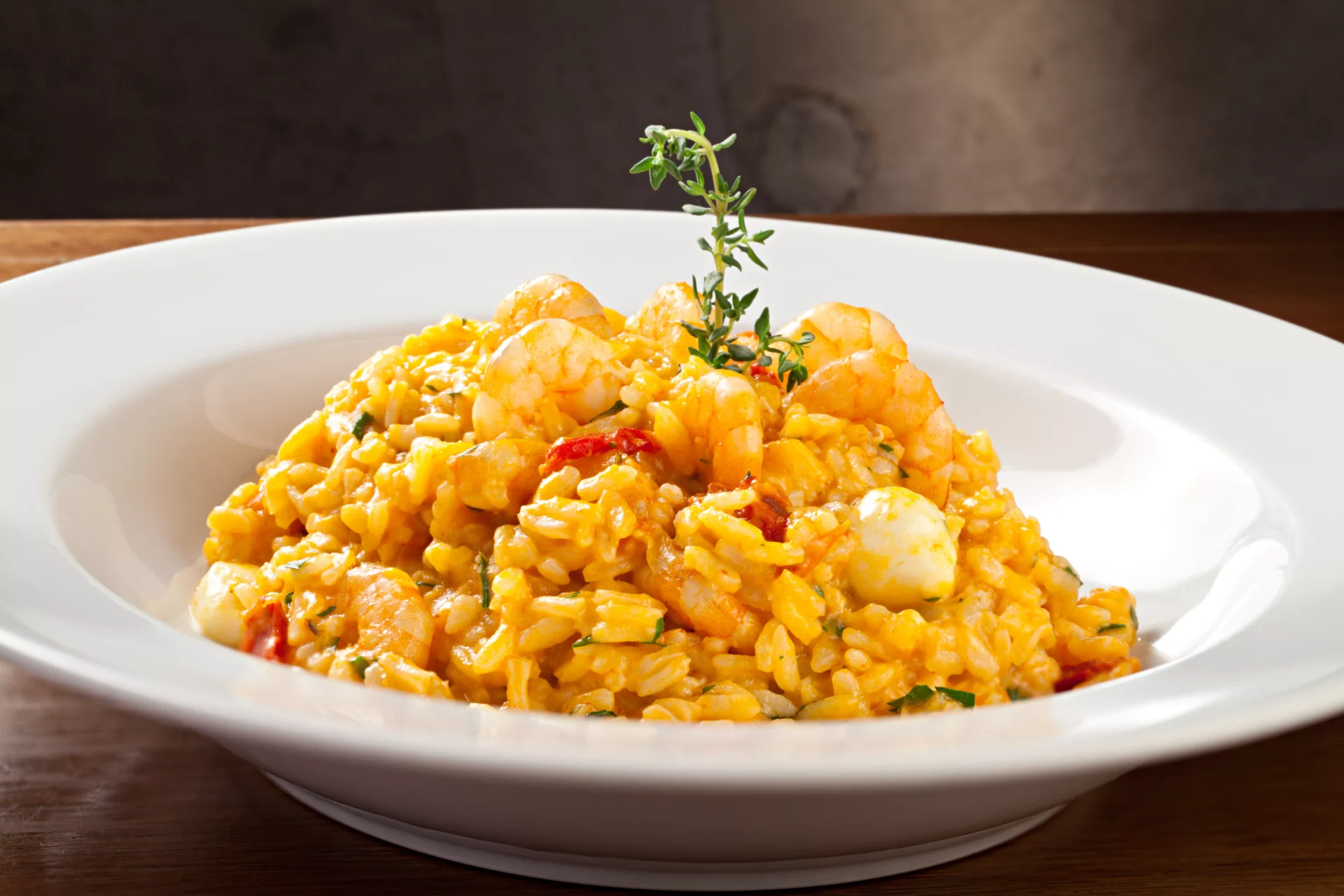 Risoto de Camarão
